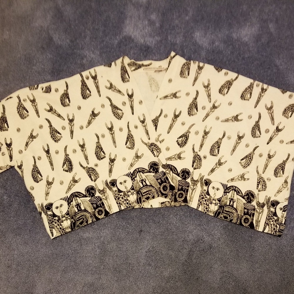 Kimono style short jacket